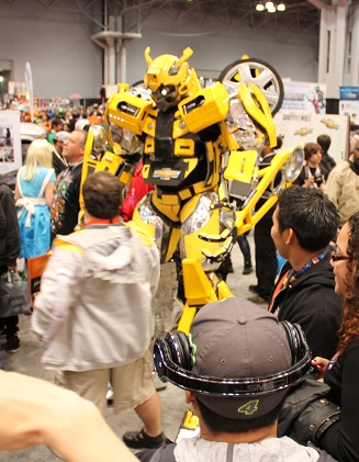 NYCC 2012 - Bumblebee, from Transformers