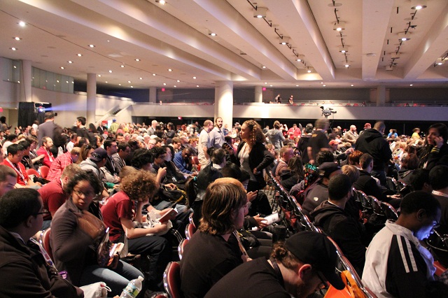 NYCC 2012 - Inside IGN Theatre, Waiting for Batman Panel