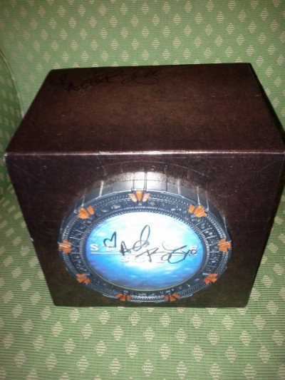 AT6 Ripples - My signed Stargate SG-1 box set