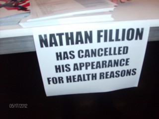 Nathan Fillion DCC 2013 Cancelled 