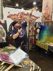 Origins 2013 - Rik DesChain at Booth