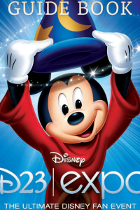 Disney D23 Expo Guide Book poster banner  - Click to download the guidebook