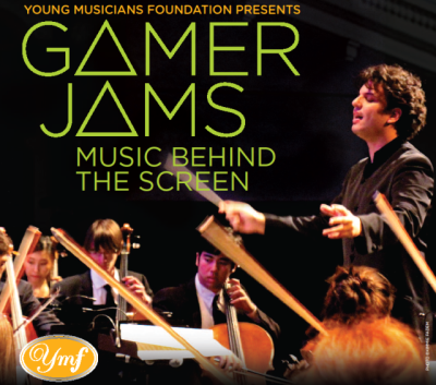 Gamer Jams 2013 banner poster event band leader - Click to order tickets for YMF's Gamer jams 2013!