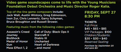 Gamer Jams 2013 guests banner - Click to order tickets!