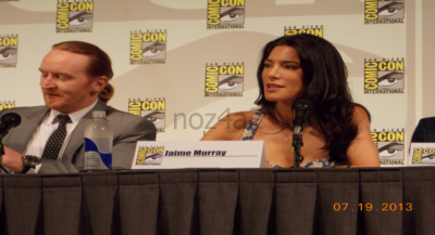 Defiance SDCC-2013-Tony Curran & Jaime Murray