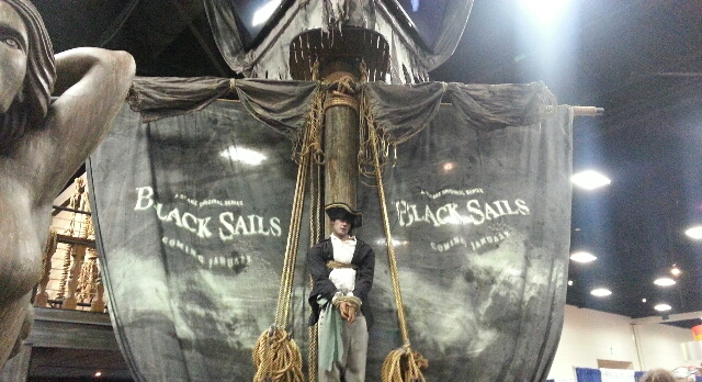 SDCC2013-Black Sails Pirate ship