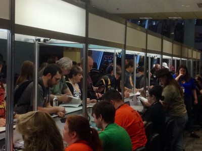 Origins 2014 Day 1 - Brisk Business