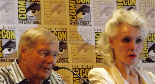 Adam Ward & Julie Newmar-SDCC 2014