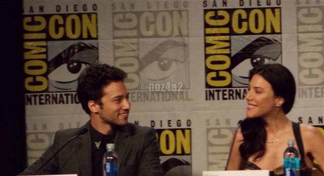 Jesse Rath & Jaime Murray SDCC 2014