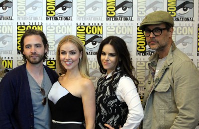 Aaron Stanford, Amanda Schull, Emily Hampshire & Todd Stashwick-12 Monkyes-SDCC 2015