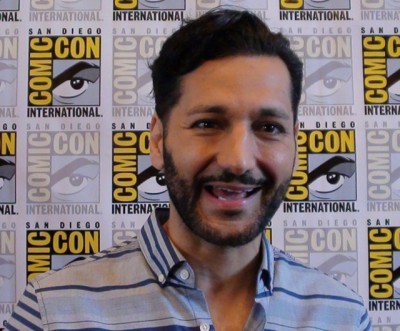 SDCC 2015 Cas Anvar in The Expanse Syfy Press Room