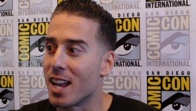 SDCC 2015 Kirk Acevedo in Syfy 12 Monkeys Press Room