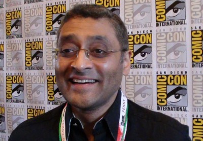 SDCC 2015 Naren Shankar in The Expanse Syfy Press Room