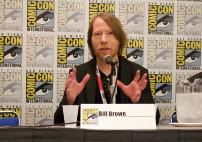SDCC 2015 Bill Brown at Comic-Con - image courtesy CW3PR