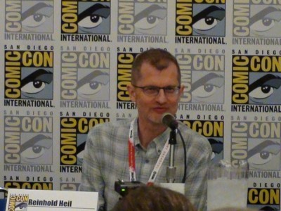 SDCC 2015 Reinhold Heil at the CW3PR Syfy Thrills and Chills panel