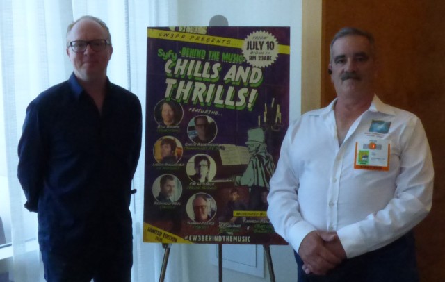 SDCC 2015 Shawn Pierce at the Syfy Chills and Thrills CW3PR Press Room
