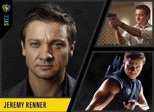 Click to learn about Jeremy Renner's appearance at SVCC!