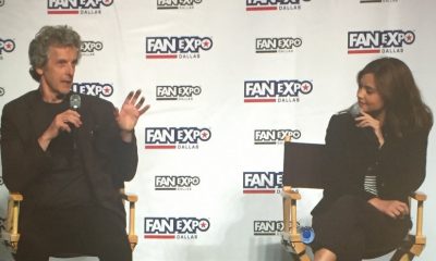 Fan Expo Dallas Comic Con - Peter Capaldi and Jenna Coleman of Doctor Who!