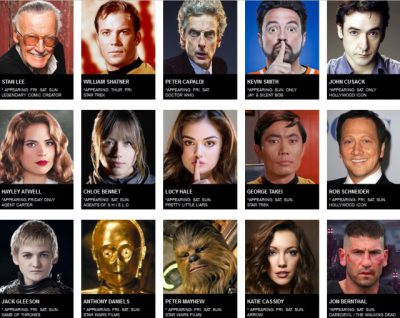 Click to visit the official Fan Expo web site to learn about all the fabulous guests!