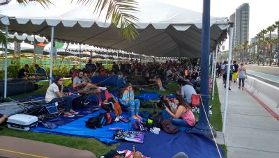 SDCC 2017 Hall H Line began before Preview Night