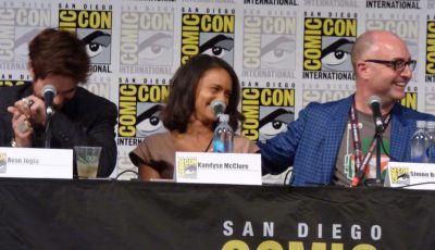 SDCC 2017 Ghost Wars Avan Jogia, Kandyse McClure and Simon Davis Barry