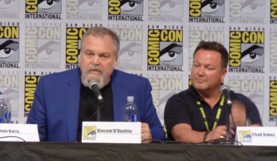 SDCC 2017 Ghost Wars Vincent D'Onofrio and Chad Oakes