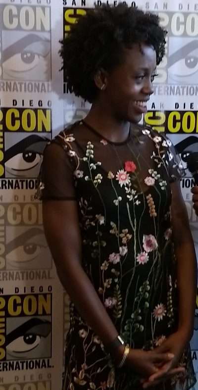 SDCC 2017 Rukiya Bernard in Press Room