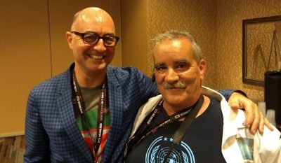 SDCC 2017 Ghost Wars Press Room Simon Davis Barry and Kenn