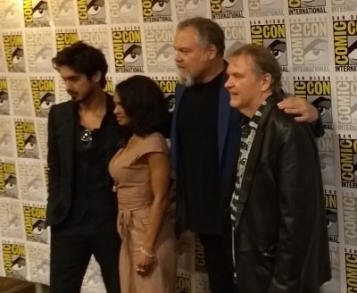SDCC 2017 Ghost Wars cast in Press Room