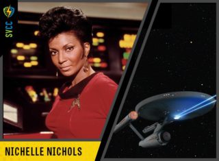 SVCC legendary guest Nichelle Nichols - Click to learn about all the celebrities at SVCC 2018!