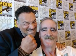 SDCC 2018 Aleks Paunovic and Kenn Van Helsing Press