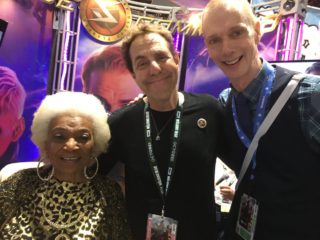 Space Command at SDCC with Nichelle Nichols, Marc Zicree and Doug Jones