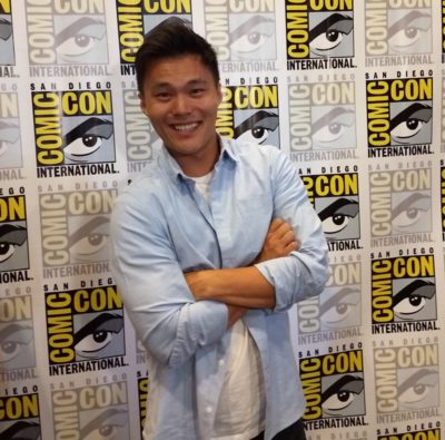 SDCC2019 John Harlan Kim as Greg Li in Pandora