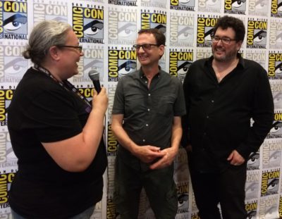 SDCC2019 Pandora Exec Producers Thomas Vitale and Mark Altman