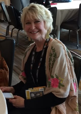 SDCC 2019 Dee Wallace at Critters Attack Press