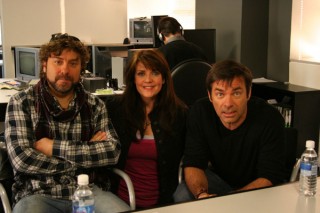 Damian Kindler, Amanda Tapping and Martin Wood of Sanctuary!