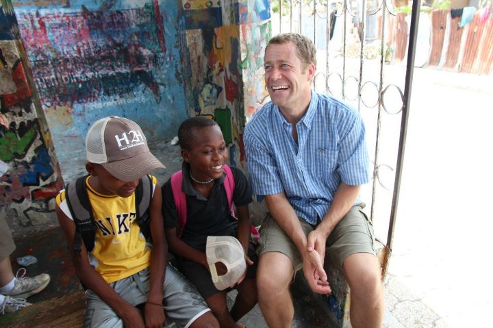 Haiti Reconstruction - Colin Ferguson brings smiles to the faces of Haitian citizens!