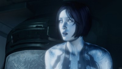 Cortana in Halo 4 Forward Unto Dawn - Click to learn more at the official Microsoft X-BOX web site!