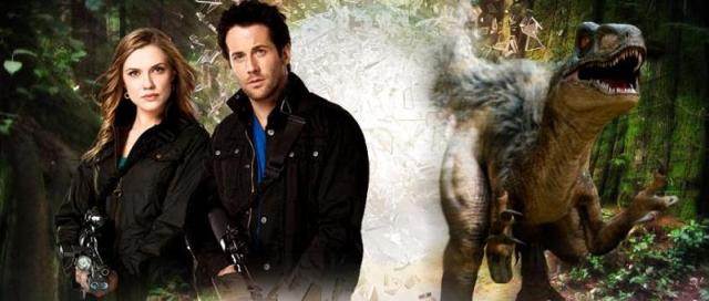 Primeval New World web site Sara Canning and Niall Matter Dino Banner - Click to learn more at the official web site!