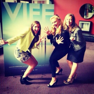 Leap 4 Your Life - L-R Taylor Hill - April Telek - Barbara Hill at VIFF