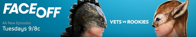 Face Off banner logo 2013 - Click to learn more at the official Syfy web site!