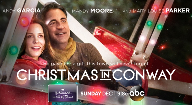 Christmas in Conway banner poster - Click to learn more at the official Hallmark Hall of Fame web site!
