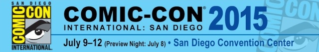 SDCC 2015 Banner - Click to learn more at the official Comic-Con International web site!